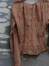Mutedance 25 Autumn/Winter Button-Down Drawstring Shirt Top Collection Handmade Classic MD-MD25FW40-rose (MD25FW35)